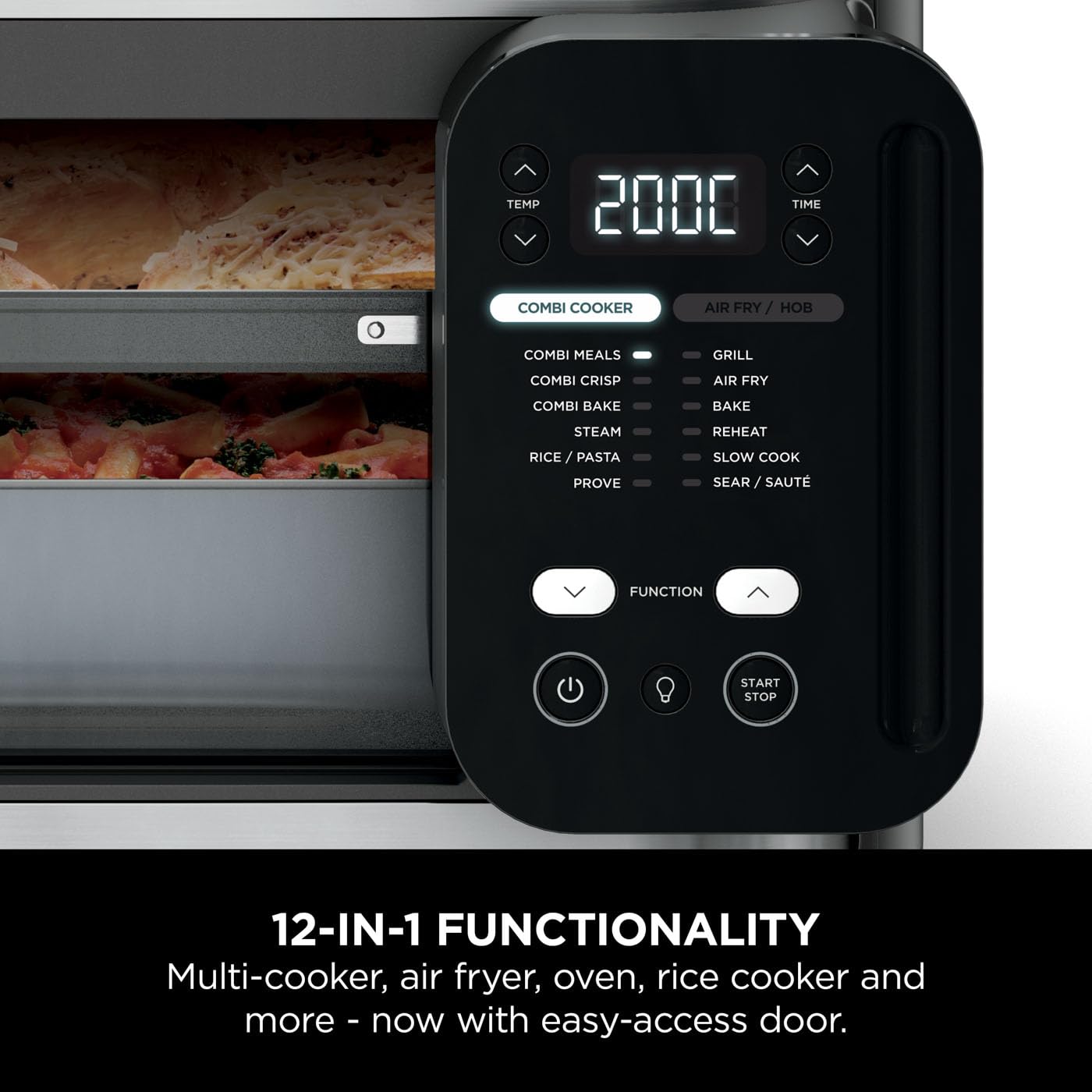 Ninja Combi 12-In-1 Multi-Cooker, Oven & Air Fryer, 12 Cooking Functions, Make 15 Minute