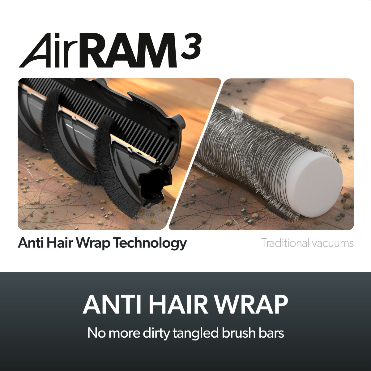 Gtech AirRAM 3 Plus Dual Edge-Clean Cordless Vacuum – with Voice Assist